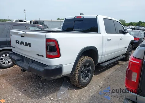 2020 Ram 1500 Rebel 4X4 5'7 Box из США, поврежденный, VIN 1C6SRFLT4LN283248
